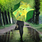 Matildas Australia Go Champions Umbrella Indigenous Dot Art Kangaroo Southern Cross Stars