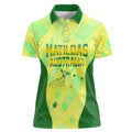 Matildas Australia Go Champions Women Polo Shirt Indigenous Dot Art Kangaroo Southern Cross Stars