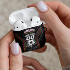 Personalised Matildas Australian Spirit AirPods Case Kangaroo Emu Coat Of Arms Soccer Ball