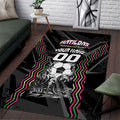 Personalised Matildas Australian Spirit Area Rug Kangaroo Emu Coat Of Arms Soccer Ball