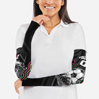 Personalised Matildas Australian Spirit Arm Sleeves Kangaroo Emu Coat Of Arms Soccer Ball