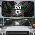 Personalised Matildas Australian Spirit Auto Sun Shade Kangaroo Emu Coat Of Arms Soccer Ball