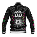 Personalised Matildas Australian Spirit Baseball Jacket Kangaroo Emu Coat Of Arms Soccer Ball