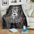 Personalised Matildas Australian Spirit Blanket Kangaroo Emu Coat Of Arms Soccer Ball
