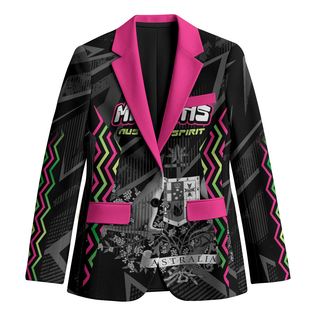 Personalised Matildas Australian Spirit Blazer Kangaroo Emu Coat Of Arms Soccer Ball