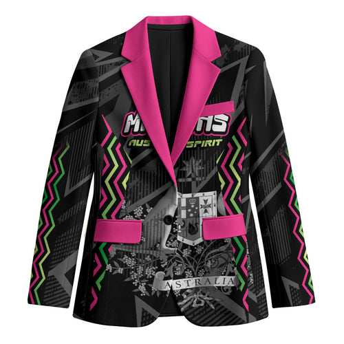 Personalised Matildas Australian Spirit Blazer Kangaroo Emu Coat Of Arms Soccer Ball