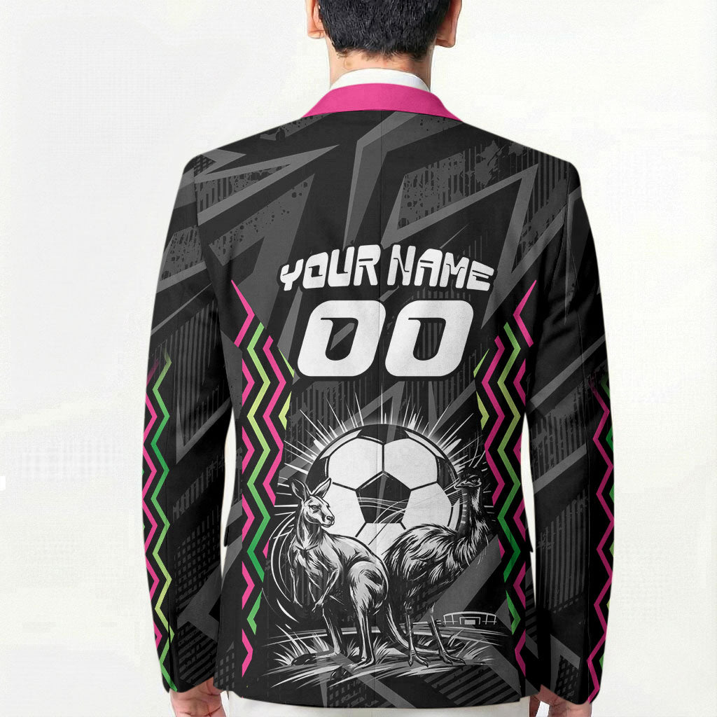 Personalised Matildas Australian Spirit Blazer Kangaroo Emu Coat Of Arms Soccer Ball