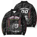 Personalised Matildas Australian Spirit Bomber Puffer Jacket Kangaroo Emu Coat Of Arms Soccer Ball