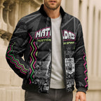 Personalised Matildas Australian Spirit Bomber Puffer Jacket Kangaroo Emu Coat Of Arms Soccer Ball