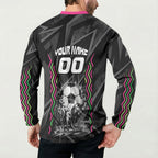 Personalised Matildas Australian Spirit Button Sweatshirt Kangaroo Emu Coat Of Arms Soccer Ball