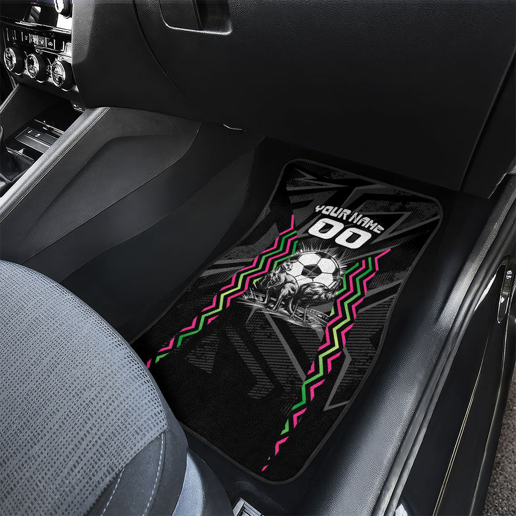 Personalised Matildas Australian Spirit Car Mats Kangaroo Emu Coat Of Arms Soccer Ball