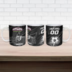Personalised Matildas Australian Spirit Ceramic Mug Kangaroo Emu Coat Of Arms Soccer Ball
