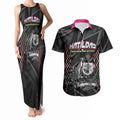 Personalised Matildas Australian Spirit Couples Matching Tank Maxi Dress and Hawaiian Shirt Kangaroo Emu Coat Of Arms Soccer Ball