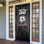 Personalised Matildas Australian Spirit Door Cover Kangaroo Emu Coat Of Arms Soccer Ball