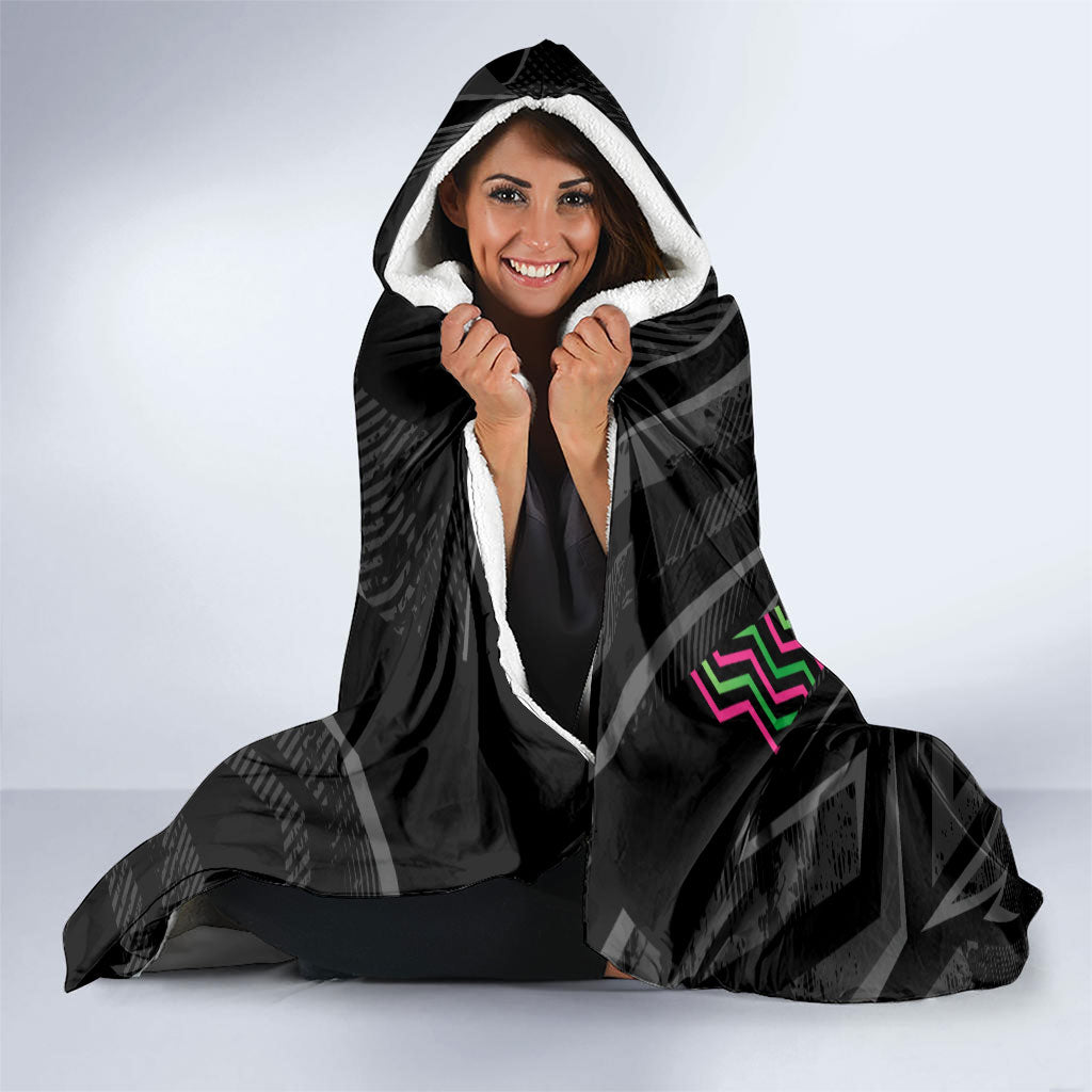 Personalised Matildas Australian Spirit Hooded Blanket Kangaroo Emu Coat Of Arms Soccer Ball