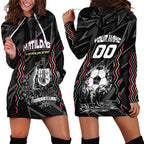 Personalised Matildas Australian Spirit Hoodie Dress Kangaroo Emu Coat Of Arms Soccer Ball