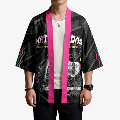 Personalised Matildas Australian Spirit Kimono Kangaroo Emu Coat Of Arms Soccer Ball