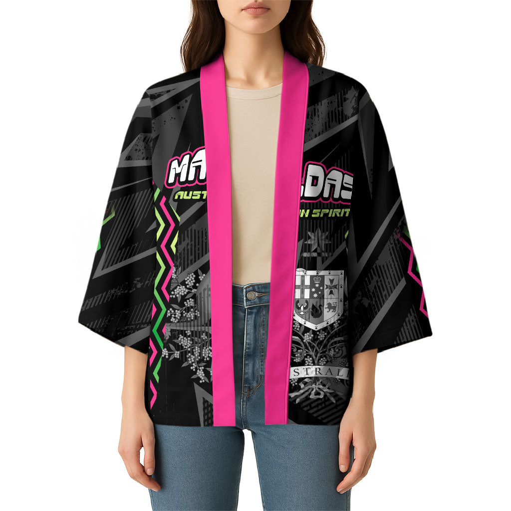 Personalised Matildas Australian Spirit Kimono Kangaroo Emu Coat Of Arms Soccer Ball