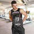 Personalised Matildas Australian Spirit Men Tank Top Kangaroo Emu Coat Of Arms Soccer Ball