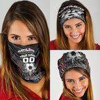 Personalised Matildas Australian Spirit Neck Gaiter Kangaroo Emu Coat Of Arms Soccer Ball