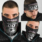 Personalised Matildas Australian Spirit Neck Gaiter Kangaroo Emu Coat Of Arms Soccer Ball