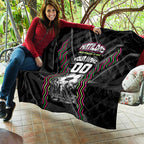 Personalised Matildas Australian Spirit Quilt Kangaroo Emu Coat Of Arms Soccer Ball