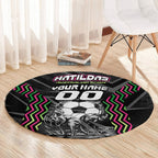 Personalised Matildas Australian Spirit Round Carpet Kangaroo Emu Coat Of Arms Soccer Ball