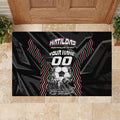 Personalised Matildas Australian Spirit Rubber Doormat Kangaroo Emu Coat Of Arms Soccer Ball