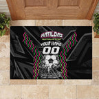 Personalised Matildas Australian Spirit Rubber Doormat Kangaroo Emu Coat Of Arms Soccer Ball