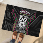 Personalised Matildas Australian Spirit Rubber Doormat Kangaroo Emu Coat Of Arms Soccer Ball