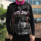 Personalised Matildas Australian Spirit Sleeveless Puffer Jacket Kangaroo Emu Coat Of Arms Soccer Ball