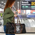 Personalised Matildas Australian Spirit Travel Bag Kangaroo Emu Coat Of Arms Soccer Ball