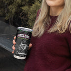 Personalised Matildas Australian Spirit Tumbler Cup Kangaroo Emu Coat Of Arms Soccer Ball