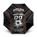 Personalised Matildas Australian Spirit Umbrella Kangaroo Emu Coat Of Arms Soccer Ball
