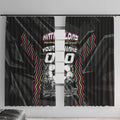 Personalised Matildas Australian Spirit Window Curtain Kangaroo Emu Coat Of Arms Soccer Ball