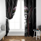 Personalised Matildas Australian Spirit Window Curtain Kangaroo Emu Coat Of Arms Soccer Ball
