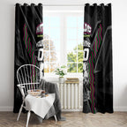 Personalised Matildas Australian Spirit Window Curtain Kangaroo Emu Coat Of Arms Soccer Ball