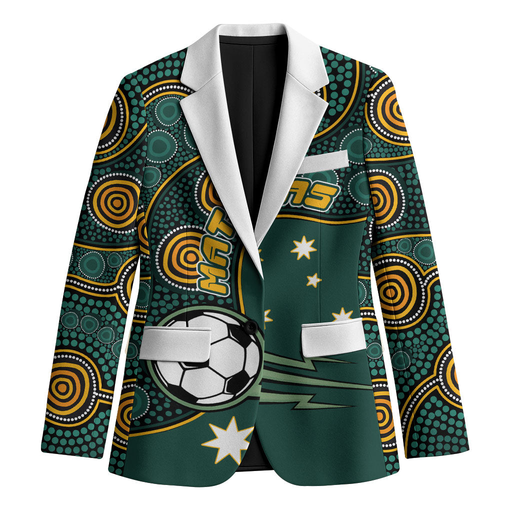 Matildas Game On Blazer Indigenous Dot Art Soccer Ball With Southern Cross Stars