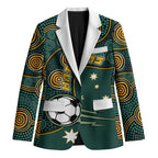 Matildas Game On Blazer Indigenous Dot Art Soccer Ball With Southern Cross Stars