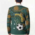 Matildas Game On Blazer Indigenous Dot Art Soccer Ball With Southern Cross Stars