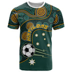 Matildas Game On T Shirt Indigenous Dot Art Soccer Ball With Southern Cross Stars