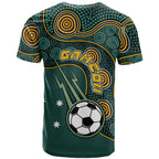 Matildas Game On T Shirt Indigenous Dot Art Soccer Ball With Southern Cross Stars