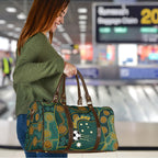 Matildas Game On Travel Bag Indigenous Dot Art Soccer Ball With Southern Cross Stars