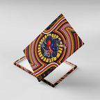 Adelaide Crows Canvas Wall Art Indigenous Monochrome Dot Art Mascot Style