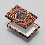 Adelaide Crows Canvas Wall Art Indigenous Monochrome Dot Art Mascot Style
