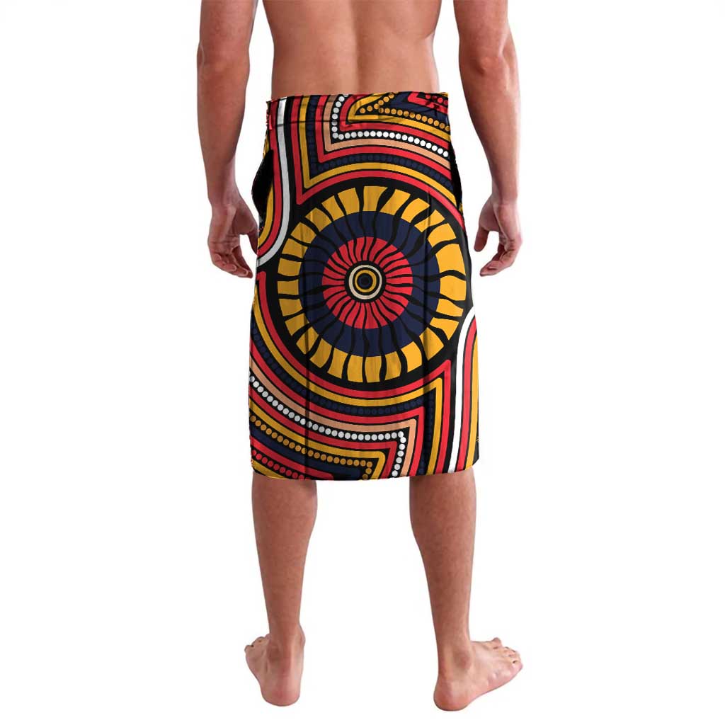 Adelaide Crows Lavalava Indigenous Monochrome Dot Art Mascot Style