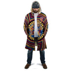 Brisbane Lions Cloak Indigenous Monochrome Dot Art Mascot Style