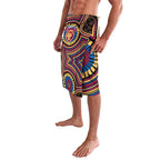 Brisbane Lions Lavalava Indigenous Monochrome Dot Art Mascot Style