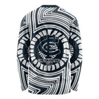 Carlton Football Club Long Sleeve Shirt Indigenous Monochrome Dot Art Mascot Style