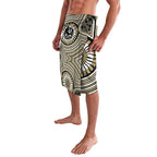 Collingwood Football Club Lavalava Indigenous Monochrome Dot Art Mascot Style